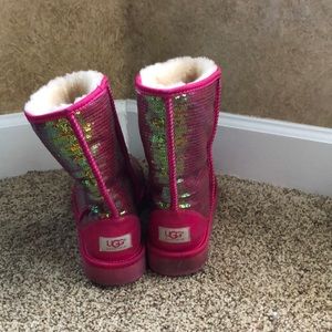 Uggs - pink sequin size 10